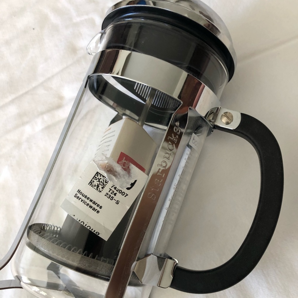 Starbucks Bodum Frenchpress. BRAND NEW.